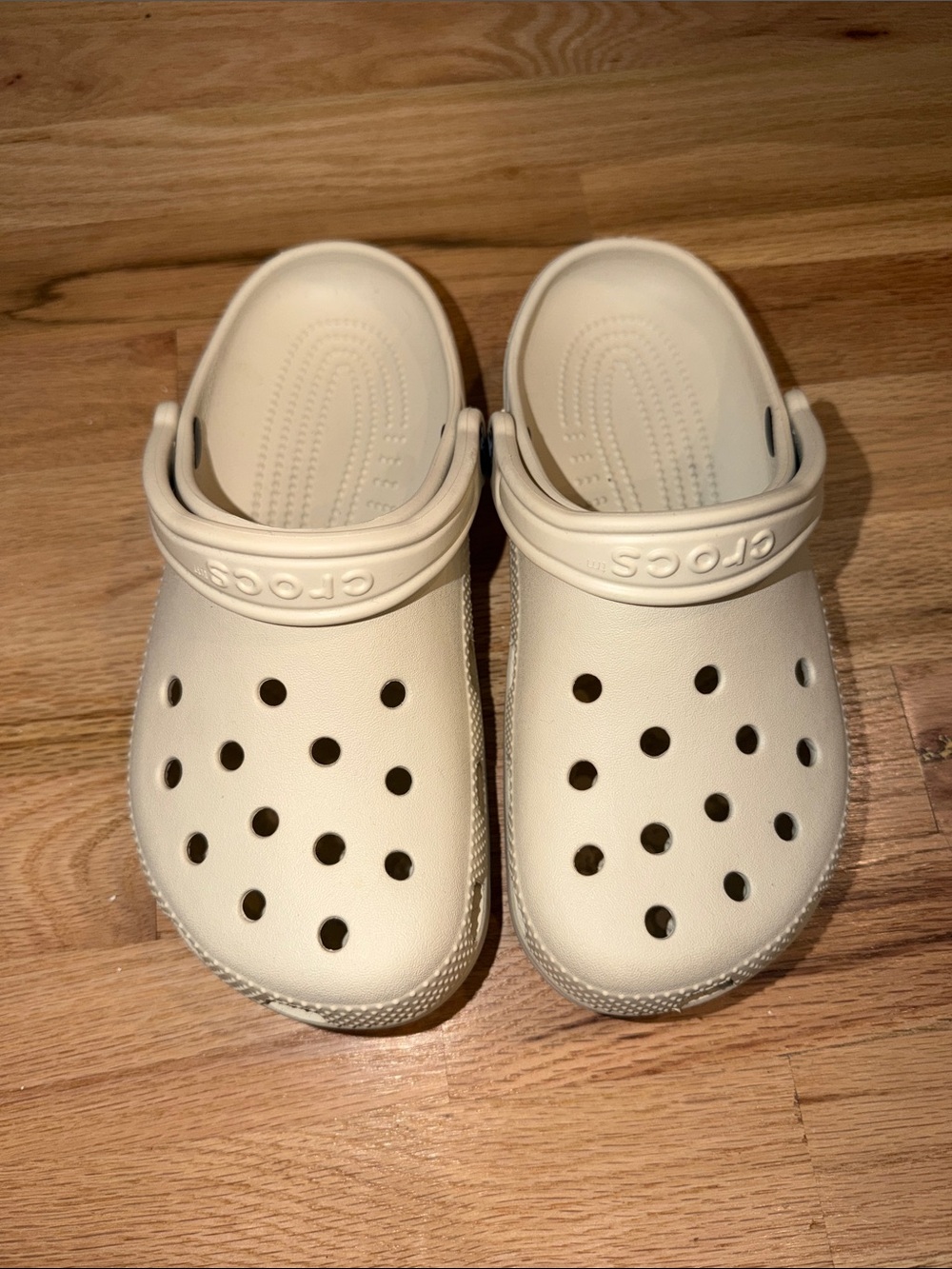 CROCS Women’s Classic Clogs in Cream